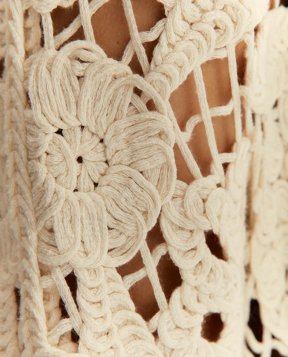 Cárdigan Blossom Crochet Exclusivo