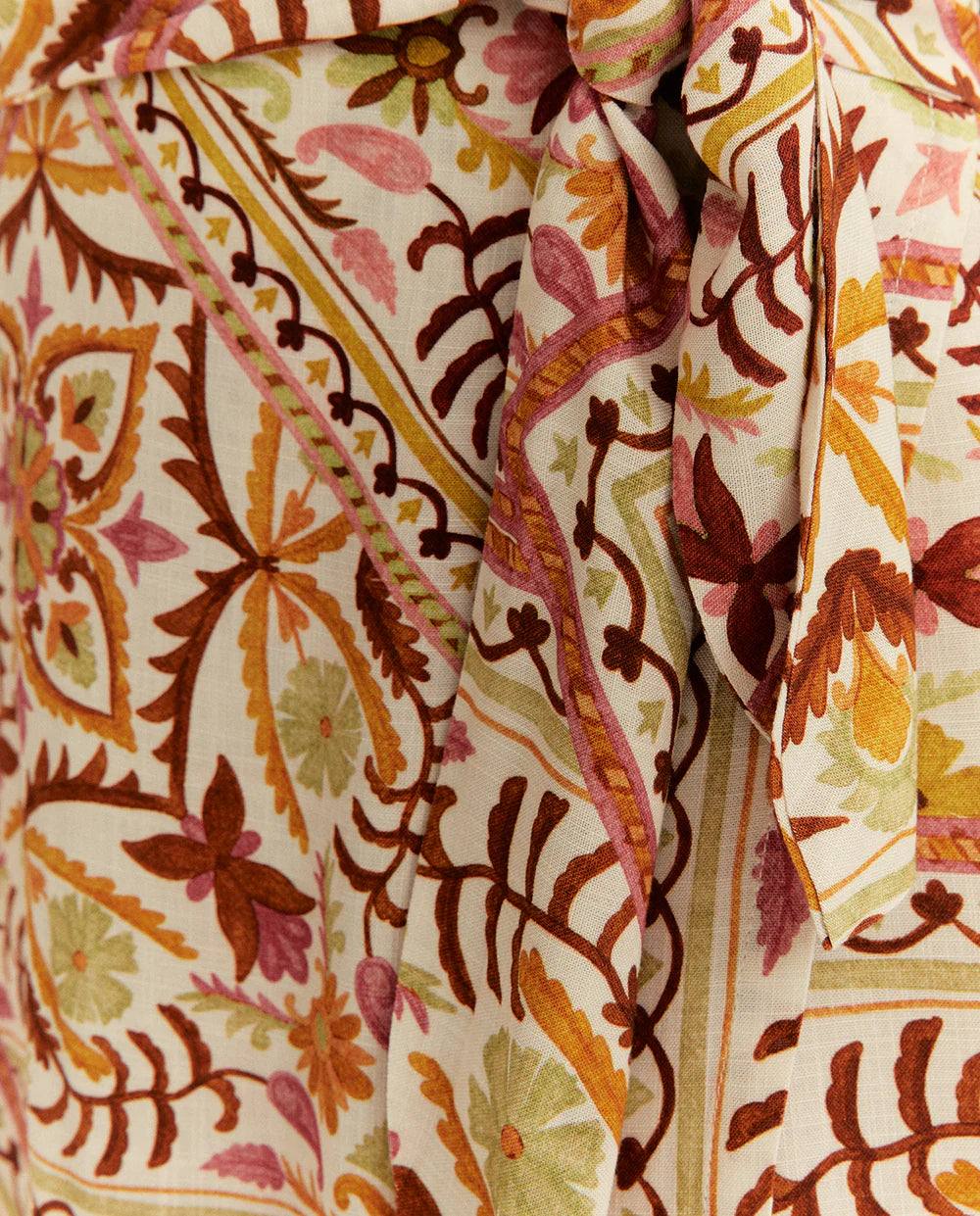Falda Midi Estampada-Paz Torras