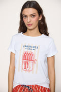 Camiseta de Algodón Estampado Sardinas-MdM
